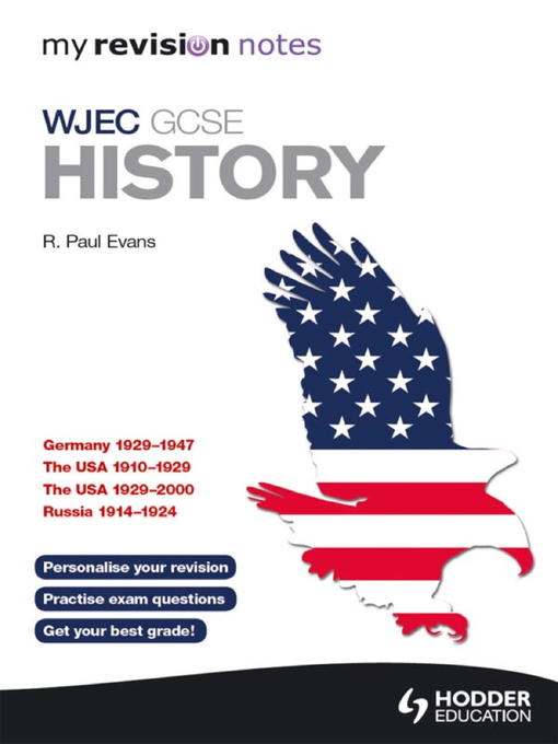 My Revision Notes WJEC GCSE History (eBook) by R. Paul Evans (2012